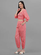 Co-Ords for Women Peach Colour. Regular price