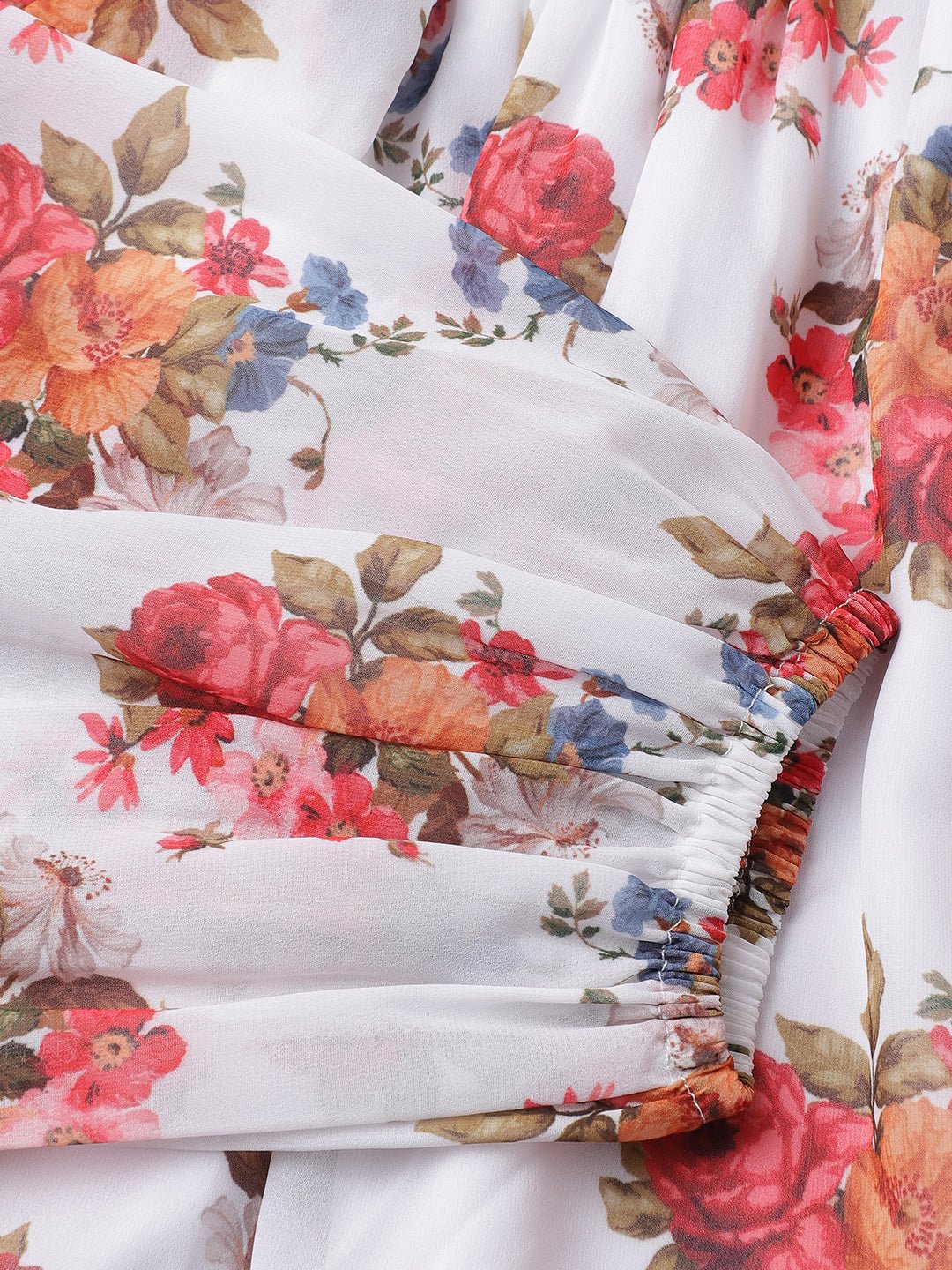 Co-Ords for Women White Floral