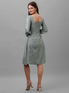Dresses for Women western wear floral Green
