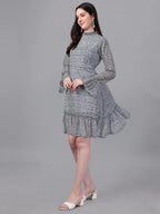 dresses for Women western wear Neavy Blue Dress