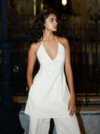 Hans Halterneck Kurti – Off White