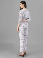 Co-Ords for Women Light Grey Colour.