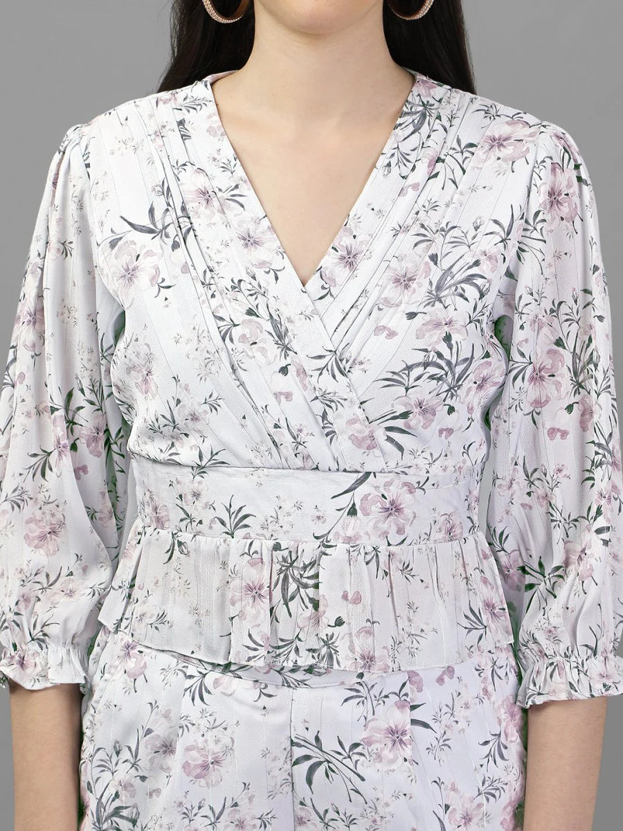Co-Ords for Women Light Grey Colour.