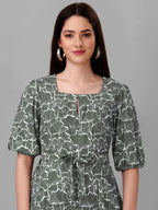Women Olive Green Colour.