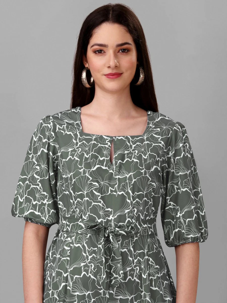 Women Olive Green Colour.