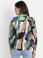 Masakali.co Tops for Women western wear abstract print