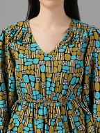 tops for Women western wear Abstract TOP
