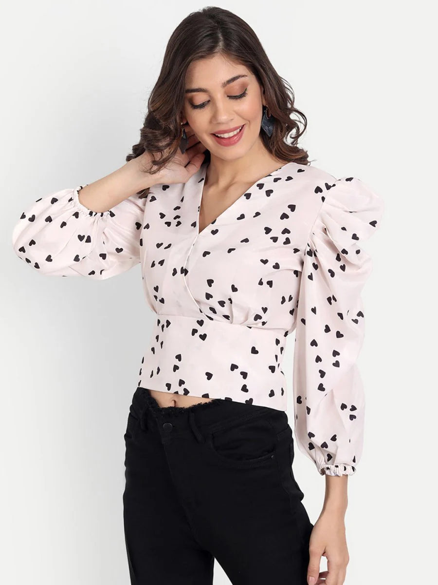 Masakali.co Tops for Women western wear white