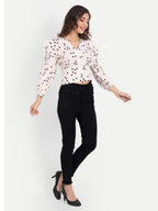 Masakali.co Tops for Women western wear white